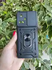 Черный чехол противоударный armors для Tecno Camon 19 и 19 Pro / Техно Камон 19 и 19 Про