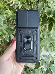 Черный чехол противоударный armors для Tecno Camon 19 и 19 Pro / Техно Камон 19 и 19 Про