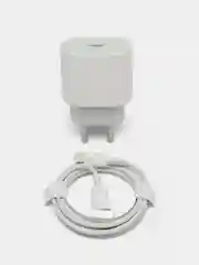 Блок питания для iPhone, 20-25w, с быстрой зарядкой, с кабелем Type-C - lightning, зарядка