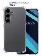 Чехол для Samsung Galaxy A55 A35 S24 S24 Plus S24 Ultra противоударный силиконовый ROSCO