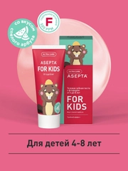 Зубная паста от 4 до 8 лет Асепта со вкусом арбуза для детей, 50 мл