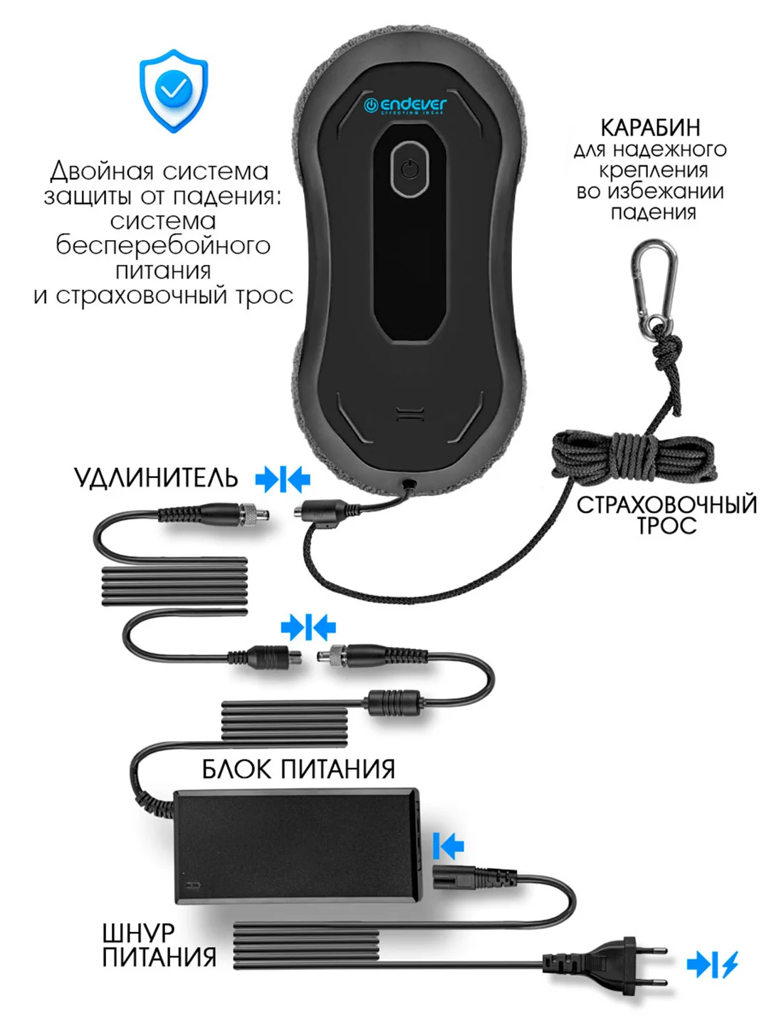 Робот-мойщик окон ENDEVER SKYCLEAN-101