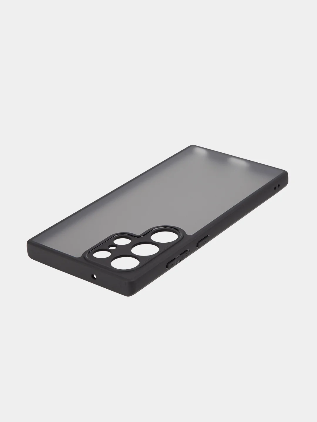 Черный чехол для Samsung Galaxy S24 S24 Plus S23 S23+ S23 Ultra BROSCORP пластиковый с силиконом