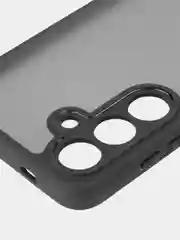 Черный чехол для Samsung Galaxy S24 S24 Plus S23 S23+ S23 Ultra BROSCORP пластиковый с силиконом