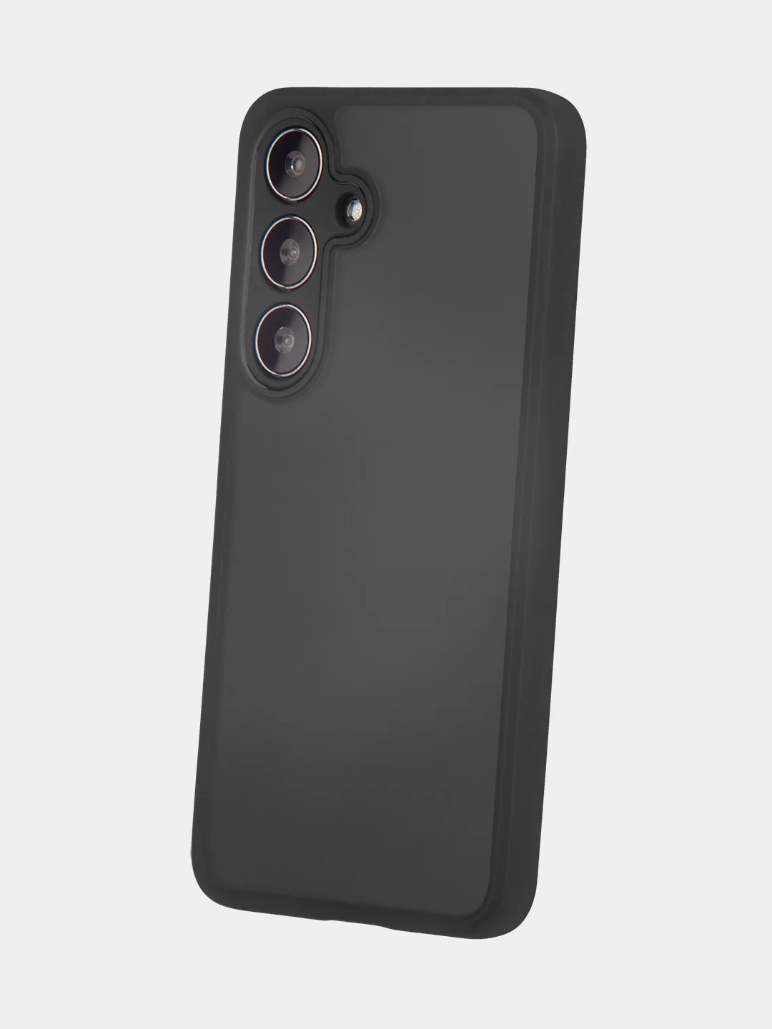 Черный чехол для Samsung Galaxy S24 S24 Plus S23 S23+ S23 Ultra BROSCORP пластиковый с силиконом