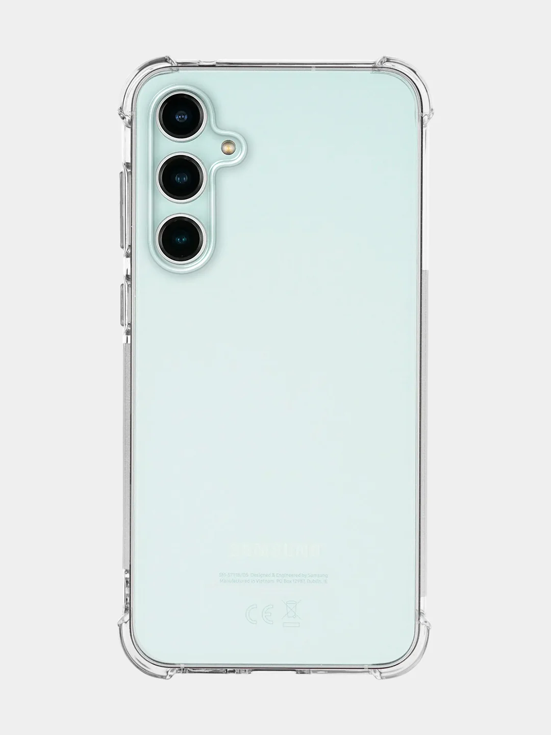 Прозрачный чехол для Samsung Galaxy S23 S23 FE S23 Plus S23 Ultra противоударный силиконовый BROSCORP