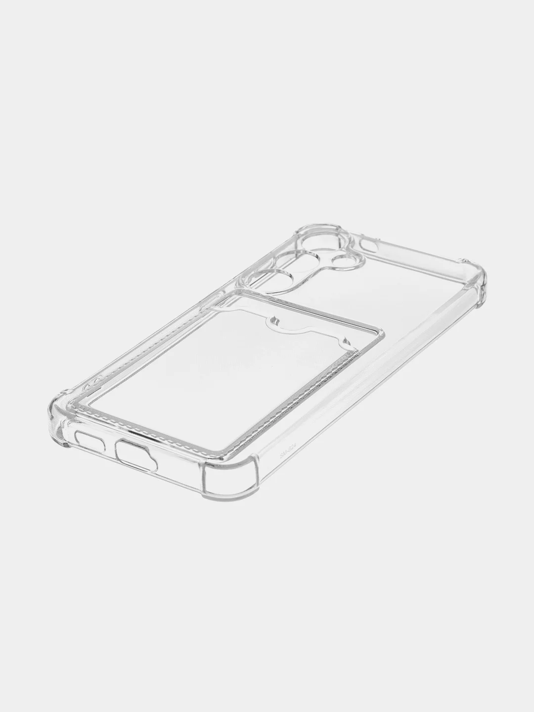 Молочный чехол для Samsung Galaxy S24 S24 Plus S24 Ultra противоударный силиконовый BROSCORP, углы