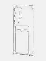 Молочный чехол для Samsung Galaxy S24 S24 Plus S24 Ultra противоударный силиконовый BROSCORP, углы
