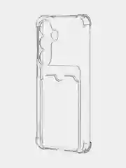Молочный чехол для Samsung Galaxy S24 S24 Plus S24 Ultra противоударный силиконовый BROSCORP, углы