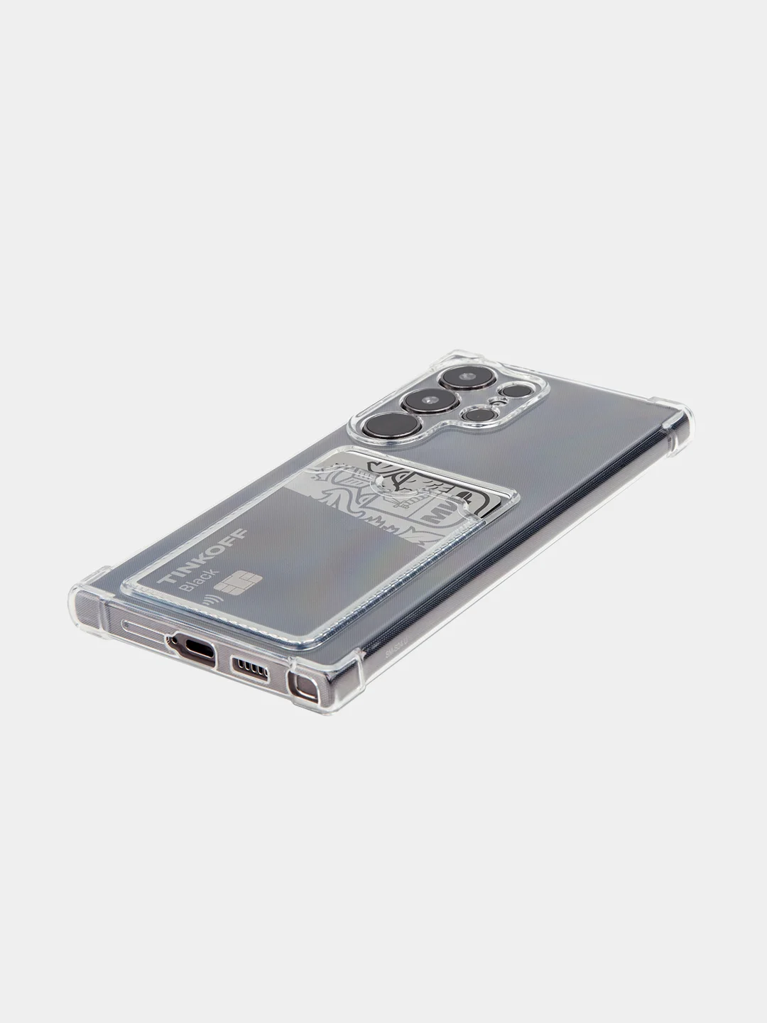 Молочный чехол для Samsung Galaxy S24 S24 Plus S24 Ultra противоударный силиконовый BROSCORP, углы