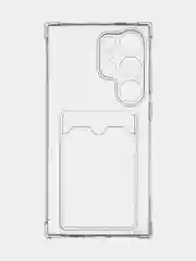 Молочный чехол для Samsung Galaxy S24 S24 Plus S24 Ultra противоударный силиконовый BROSCORP, углы
