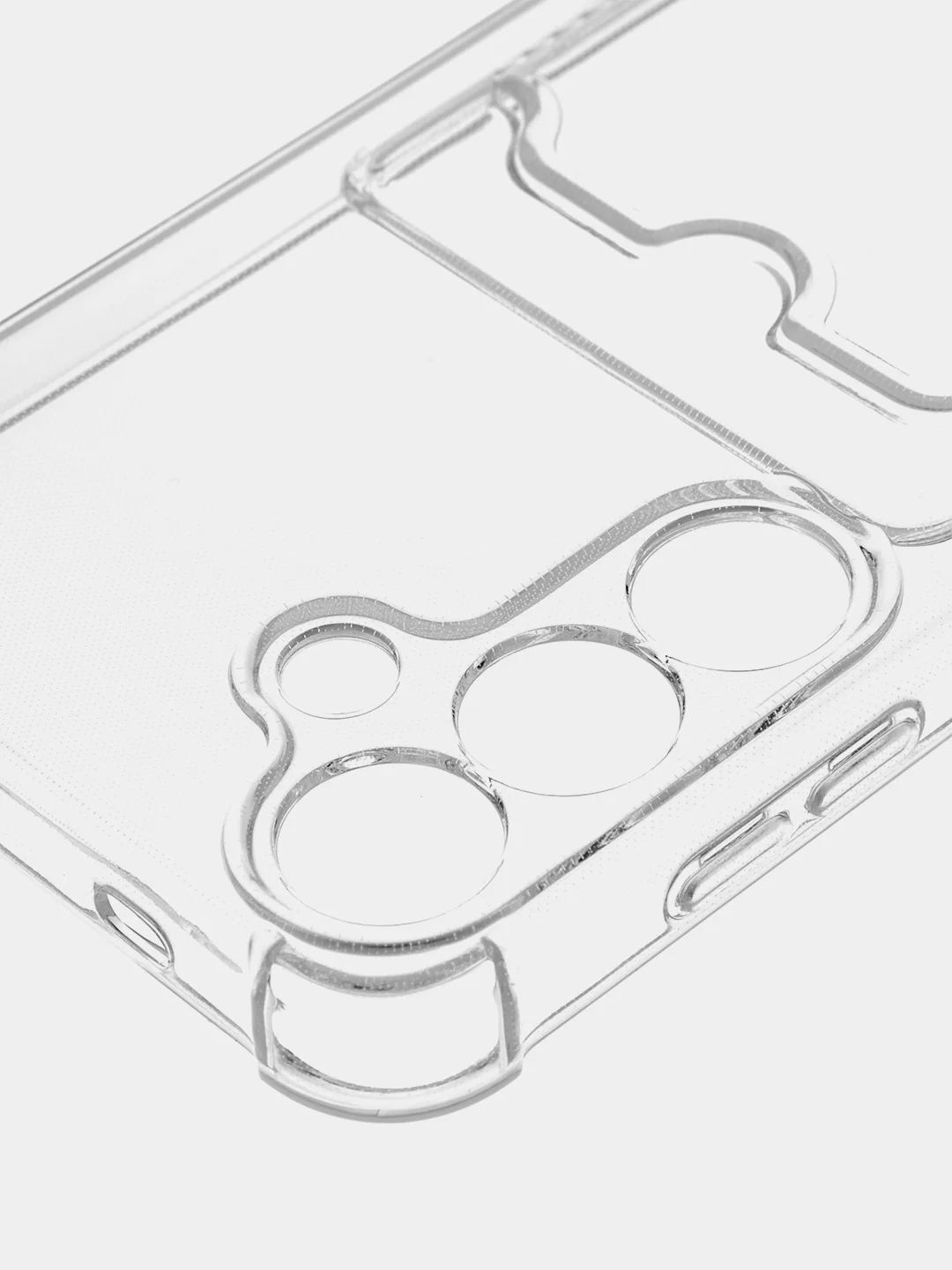 Молочный чехол для Samsung Galaxy S24 S24 Plus S24 Ultra противоударный силиконовый BROSCORP, углы