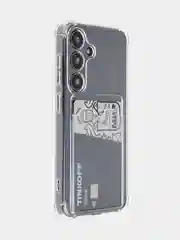 Молочный чехол для Samsung Galaxy S24 S24 Plus S24 Ultra противоударный силиконовый BROSCORP, углы