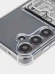 Молочный чехол для Samsung Galaxy S24 S24 Plus S24 Ultra противоударный силиконовый BROSCORP, углы