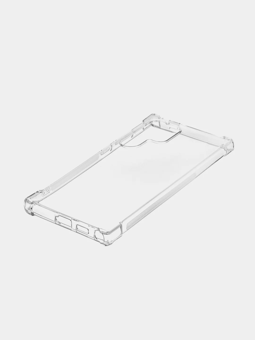 Прозрачный чехол для Samsung Galaxy S24 S24 Plus S24 Ultra противоударный силиконовый BROSCORP, углы
