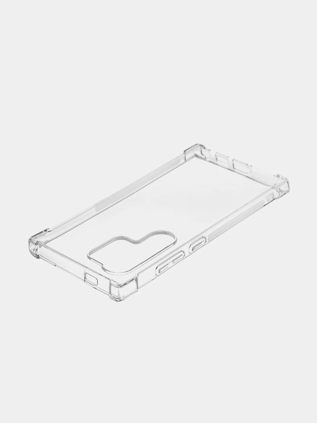 Прозрачный чехол для Samsung Galaxy S24 S24 Plus S24 Ultra противоударный силиконовый BROSCORP, углы
