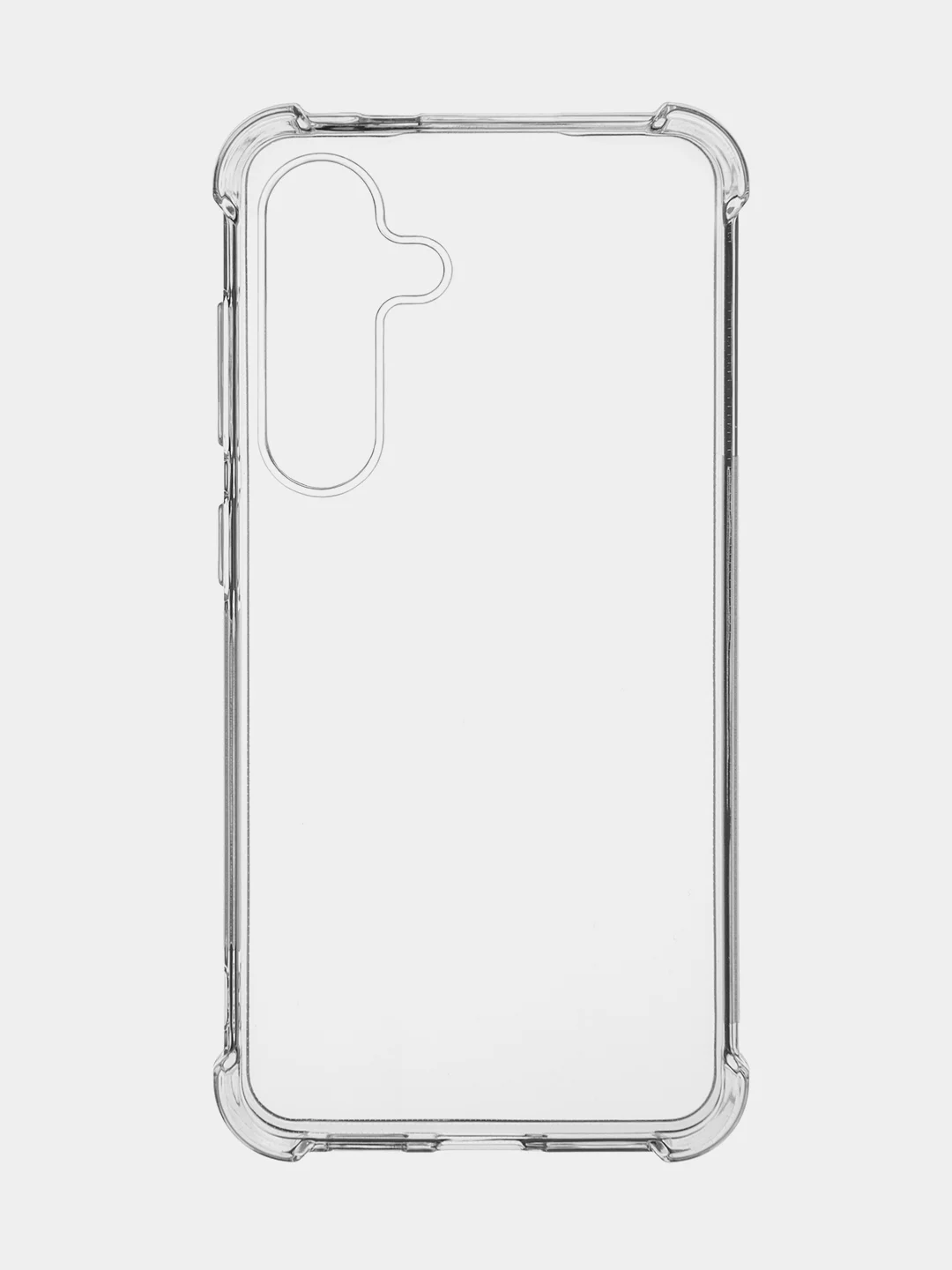 Прозрачный чехол для Samsung Galaxy S24 S24 Plus S24 Ultra противоударный силиконовый BROSCORP, углы