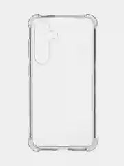 Прозрачный чехол для Samsung Galaxy S24 S24 Plus S24 Ultra противоударный силиконовый BROSCORP, углы