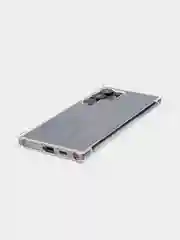 Прозрачный чехол для Samsung Galaxy S24 S24 Plus S24 Ultra противоударный силиконовый BROSCORP, углы