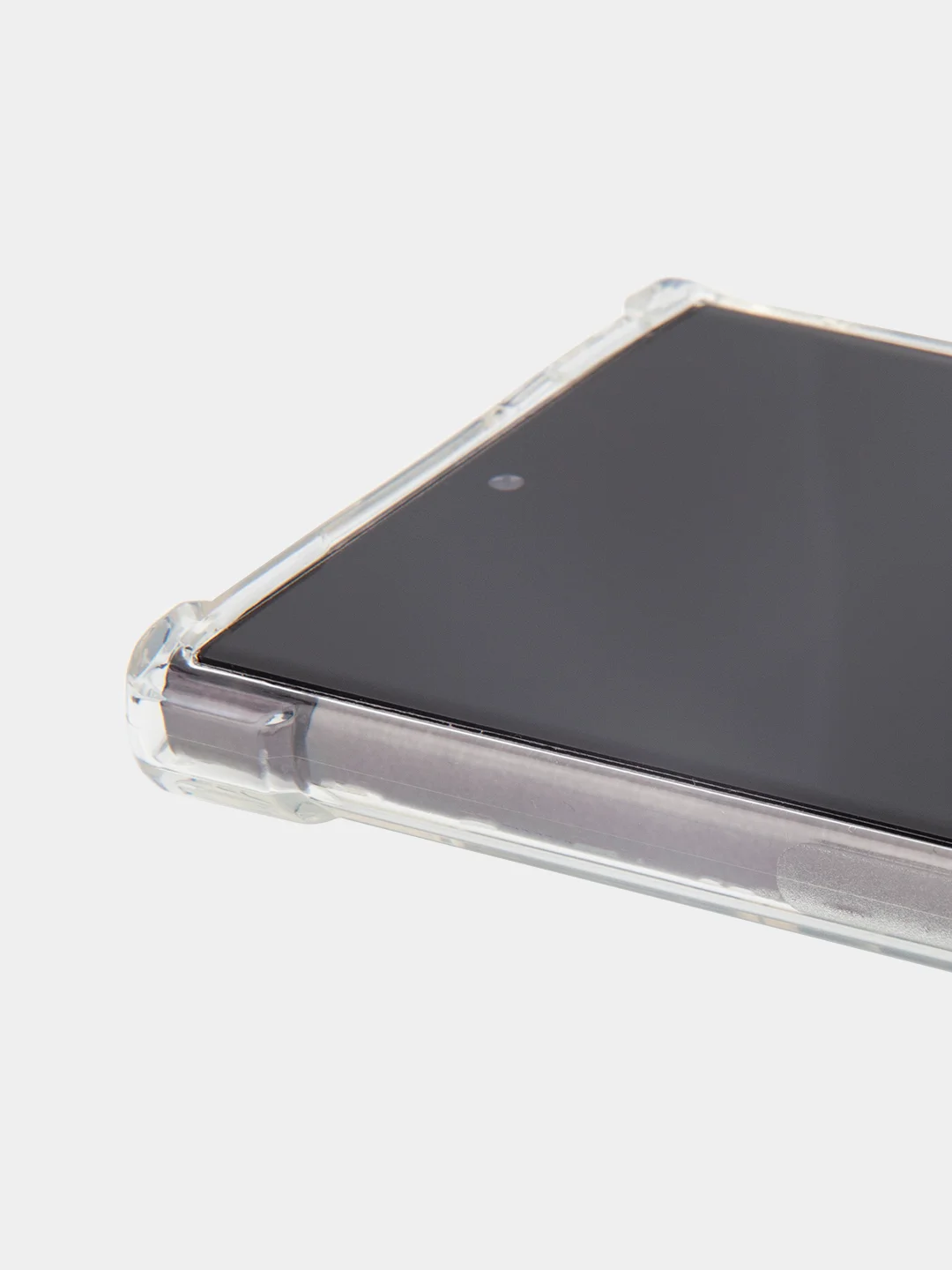 Прозрачный чехол для Samsung Galaxy S24 S24 Plus S24 Ultra противоударный силиконовый BROSCORP, углы