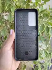 Серебряный чехол противоударный armors для Tecno Camon 18 и 18P/Техно Камон 18 и 18Р с защитой камеры