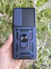 Темно-синий чехол противоударный armors для Tecno Camon 18 и 18P/Техно Камон 18 и 18Р с защитой камеры