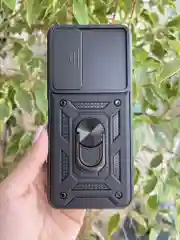 Черный чехол противоударный armors для Tecno Camon 18 и 18P/Техно Камон 18 и 18Р с защитой камеры
