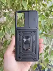 Черный чехол противоударный armors для Tecno Camon 18 и 18P/Техно Камон 18 и 18Р с защитой камеры