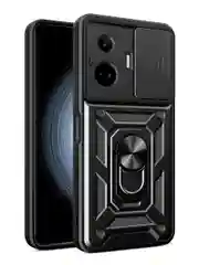 Черный чехол противоударный armors для Realme GT3 и GT Neo 5 / Реалми ГТ3 и ГТ Нео 5