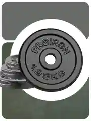 Блины для штанги, гантели, PROIRON, 1,25 кг, набор 4 шт