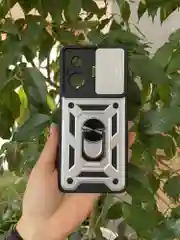 Серебряный чехол противоударный armors для Realme GT3 и GT Neo 5 / Реалми ГТ3 и ГТ Нео 5