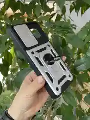 Серебряный чехол противоударный armors для Realme GT3 и GT Neo 5 / Реалми ГТ3 и ГТ Нео 5