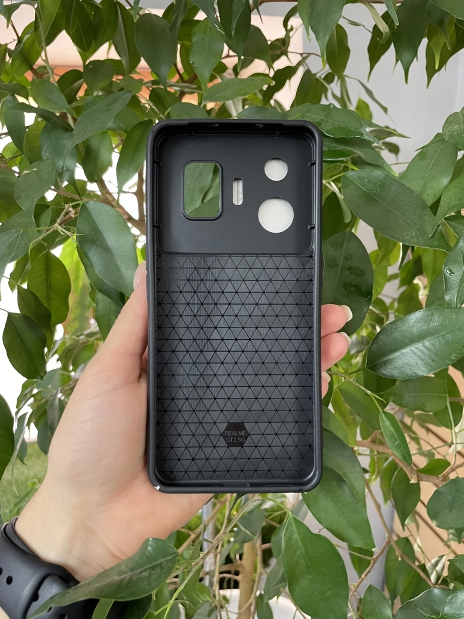 Серебряный чехол противоударный armors для Realme GT3 и GT Neo 5 / Реалми ГТ3 и ГТ Нео 5