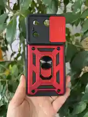 Красный чехол противоударный armors для Tecno Camon 20 Pro 5G / Техно Камон 20 Про 5G