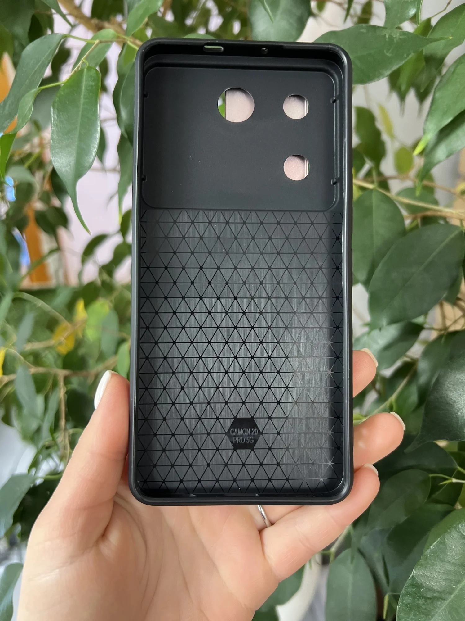Красный чехол противоударный armors для Tecno Camon 20 Pro 5G / Техно Камон 20 Про 5G