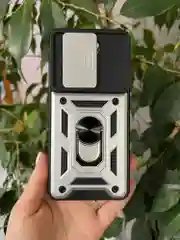 Серебряный чехол противоударный armors для Tecno Camon 20 Pro 5G / Техно Камон 20 Про 5G