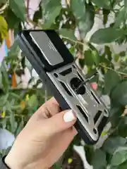 Серебряный чехол противоударный armors для Tecno Camon 20 Pro 5G / Техно Камон 20 Про 5G