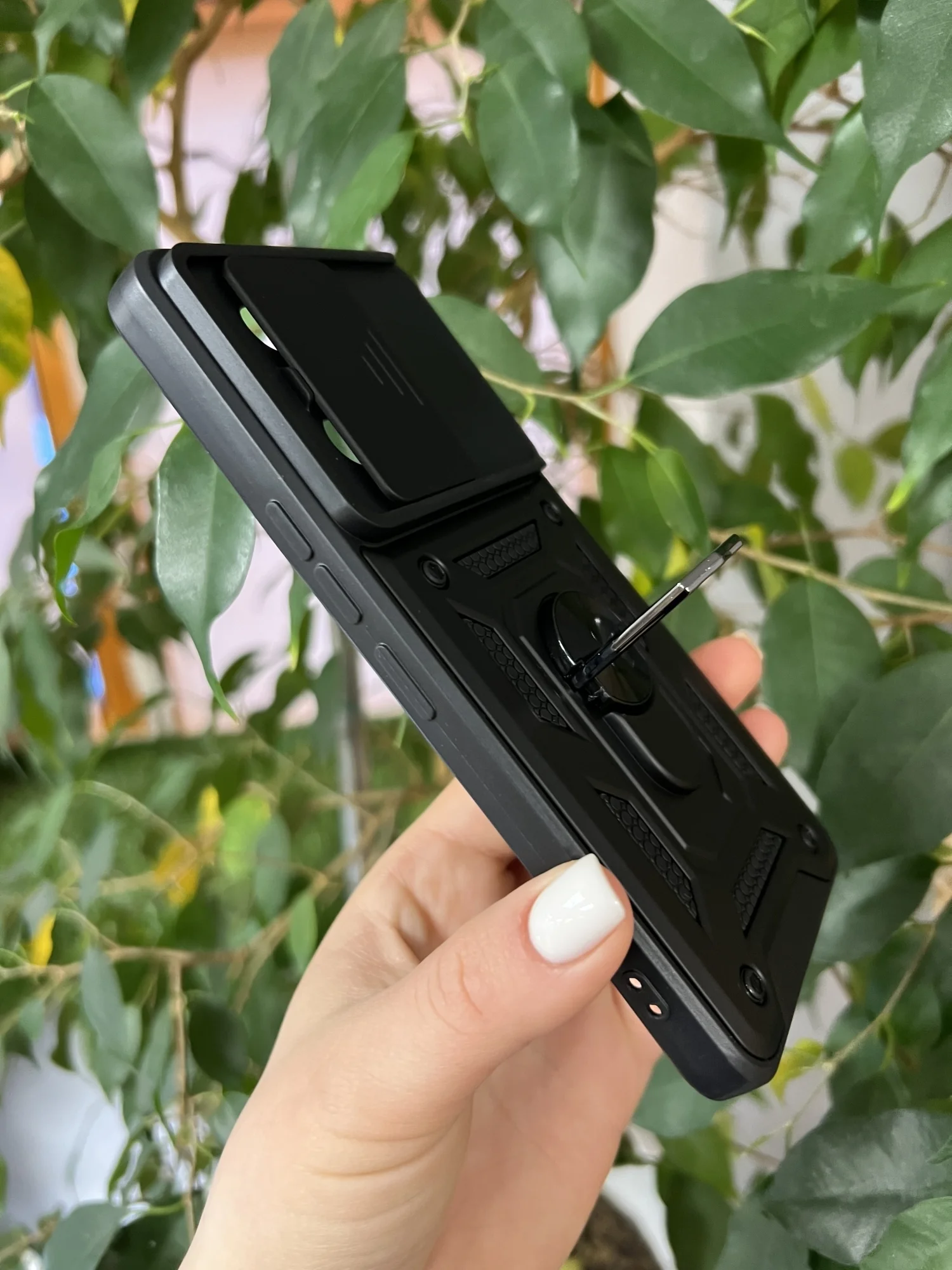 Черный чехол противоударный armors для Tecno Camon 20 Pro 5G / Техно Камон 20 Про 5G