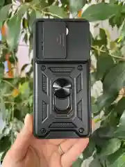 Черный чехол противоударный armors для Tecno Camon 20 Pro 5G / Техно Камон 20 Про 5G