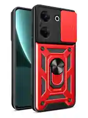 Красный чехол противоударный armors для Tecno Camon 20 и 20 Pro 4G / Техно Камон 20 и 20 Про 4G