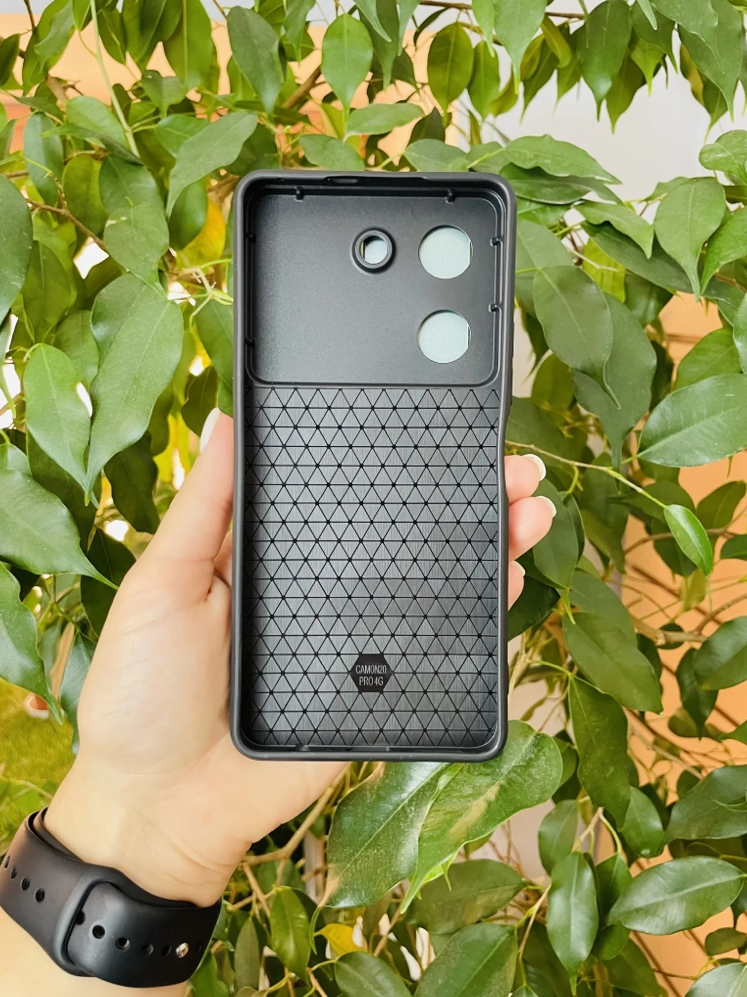 Зеленый чехол противоударный armors для Tecno Camon 20 и 20 Pro 4G / Техно Камон 20 и 20 Про 4G