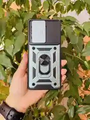 Зеленый чехол противоударный armors для Tecno Camon 20 и 20 Pro 4G / Техно Камон 20 и 20 Про 4G