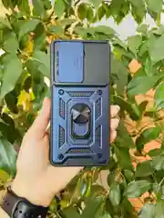 Темно-синий чехол противоударный armors для Tecno Camon 20 и 20 Pro 4G / Техно Камон 20 и 20 Про 4G