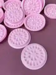 Фиолетовый лунки для клея, палетки для клея