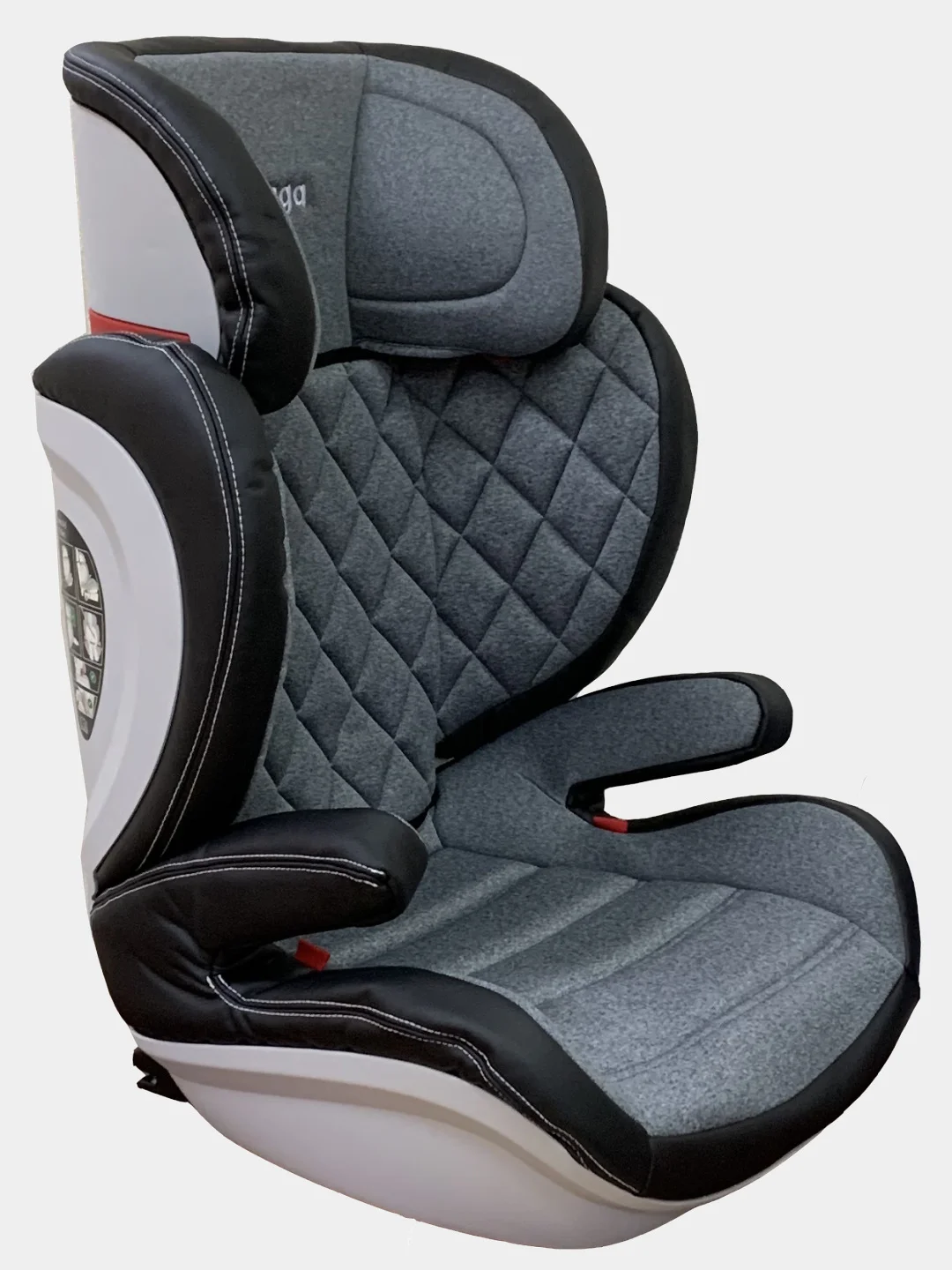 Автокресло 15-36 YB802A с isofix серый