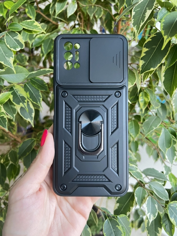 Чехол противоударный armors для Tecno Pova 2 / Техно Пова 2 с защитой камеры