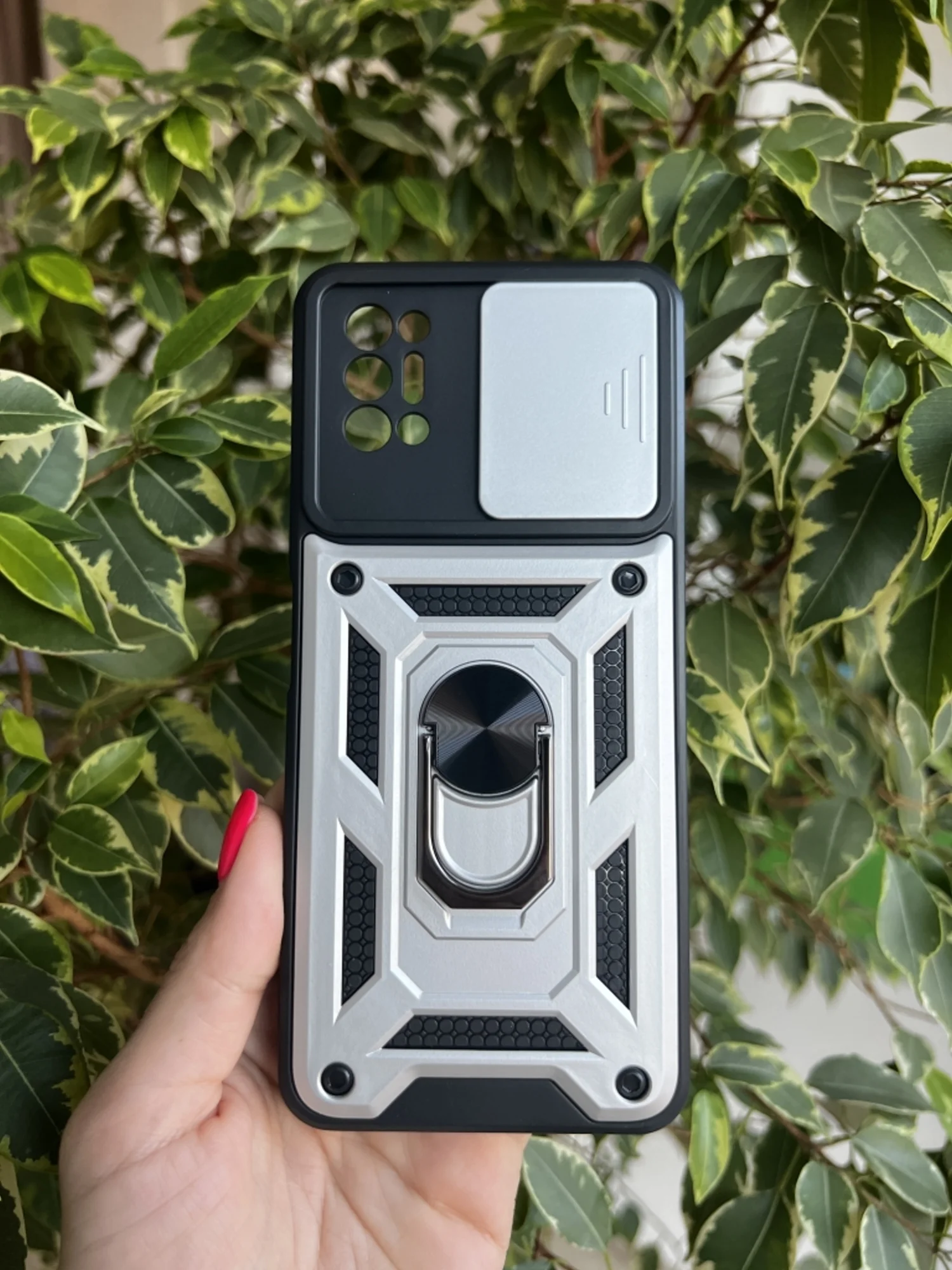 Чехол противоударный armors для Tecno Pova 2 / Техно Пова 2 с защитой камеры