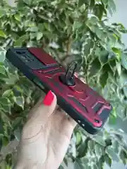 Красный чехол противоударный armors для Tecno Pova 2 / Техно Пова 2 с защитой камеры