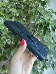 Темно-синий чехол противоударный armors для Tecno Pova 2 / Техно Пова 2 с защитой камеры