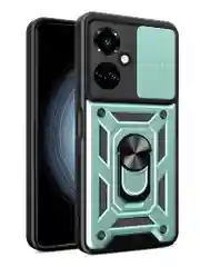 Красный чехол противоударный armors для Tecno Camon 19 Neo / Техно Камон 19 Нео с защитой камеры
